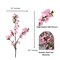 Camilla Silk Pink Cherry Blossom Branch – 33" Set of 3 | Artificial Cherry Blossom Stems with Realistic Bark and Blossoms | Faux Spring Floral Décor for Home, Weddings, or Events